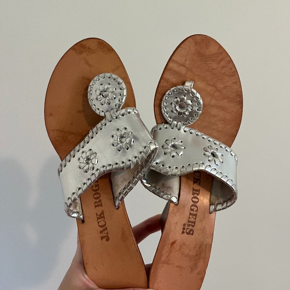 Jack Roger Silver Heels